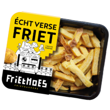 Friethoes verse friet met schil